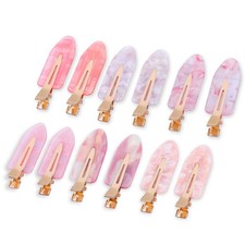 No Crease Creaseless No Bend Hair Clips For Styling Non Slip Flat Clips For