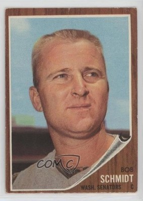 1962 Topps Bob Schmidt #262 0l4h