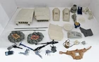 T-400 VINTAGE 80'S KENNER STAR WARS PARTS LOT FALCON, EWOK VILLAGE, ETC