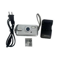 Pentax Optio W20 Waterproof Digital Camera 7.0Megapixels w/ Battery + Charger