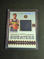 2023-24 Hoops Winter #RSW-JPI Jalen Pickett Rookie Sweaters