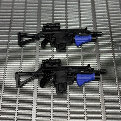 GI Joe Classified 6" Cobra Viper FN SCAR Rifle & M203 Grenade Launcher Lot Of 2