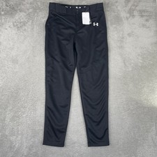 Under Armour Utility Baseball Pants Youth XL Black Tapered Fit Relaxed Athletic