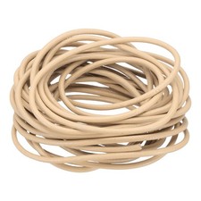 3mm x 5.5Yd cordon cuir pour chaussures artisanales beige