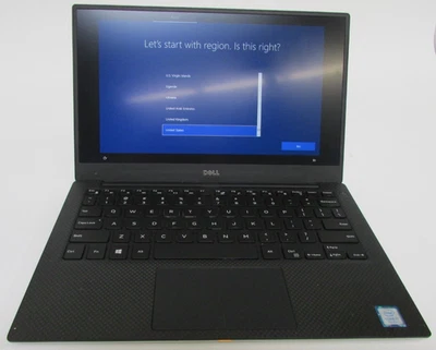 DELL XPS 13 9360 13.3 Laptop Core i7 2.70 GHZ i7-7500U 8GB RAM 256GB SSD - Image 1 of 4