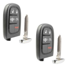 2 For 2013 2014 2015 2016 2017 2018 2019 ~~ Ram 1500 2500 3500 Remote Key Fob