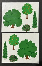 Mrs. Grossman’s GIANT TREES Stickers 2 Mods 1993