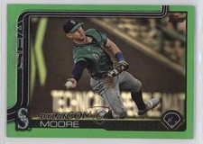2025 Topps Series 1 Green Rainbow 83/99 Dylan Moore #105 my8
