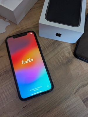 Apple iPhone 11 64GB Schwarz (Ohne Simlock) funktionstüchtig mit Box