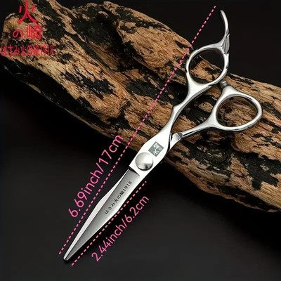 Japanischer Stahl 440C, 6 Zoll professionelle Friseurschere
