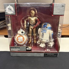 Disney Star Wars Droid Gift Pack Elite Series BB-8  R2-D2  and C3PO Figures NEW