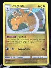 Dragonite Cosmos Holo Card 119/181 Pokémon Team Up on eBay