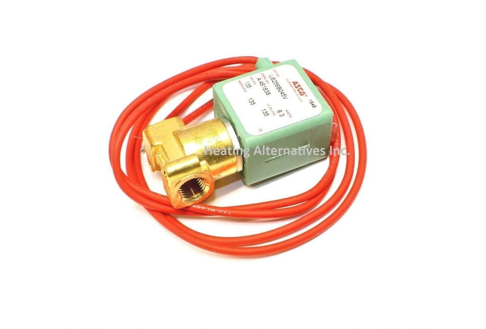ASCO, REZNOR Reznor Solenoid Valve 110177 Waste Oil Heater Part - Asco U8256B045V
