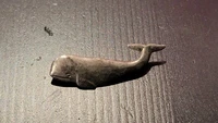 Reproduction WW2 German U-boat Cap Badge Whale