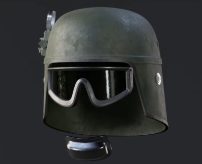 ATST Fahler/Pilot Helm Pilot Star Wars Life Size | 3D Cosplay Prop DIY Kit ROTJ