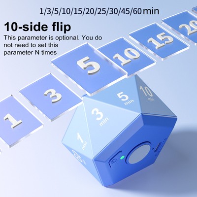 Task Progress Reminder Timer 3-color Lights Timer Rotating Timer with for Study