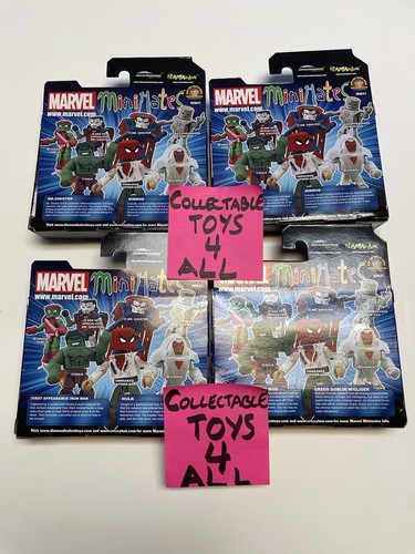 New Marvel Minimates Retro Spider-Man Goblin Nimrod Sinister Multiverse Figures - Picture 3 of 4
