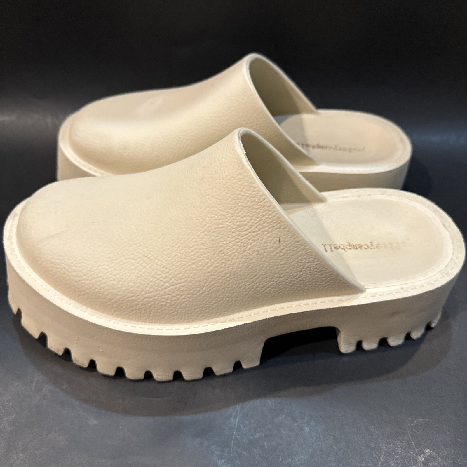 JEFFREY CAMPBELL Lugged Platform Clog Clogs slip-… - image 2