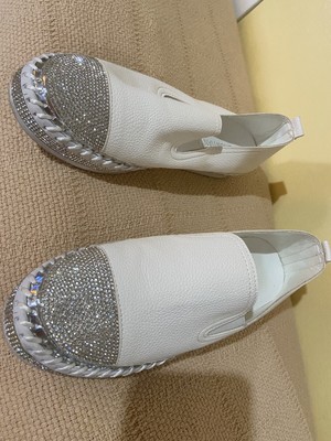 slip on sneakers with bling