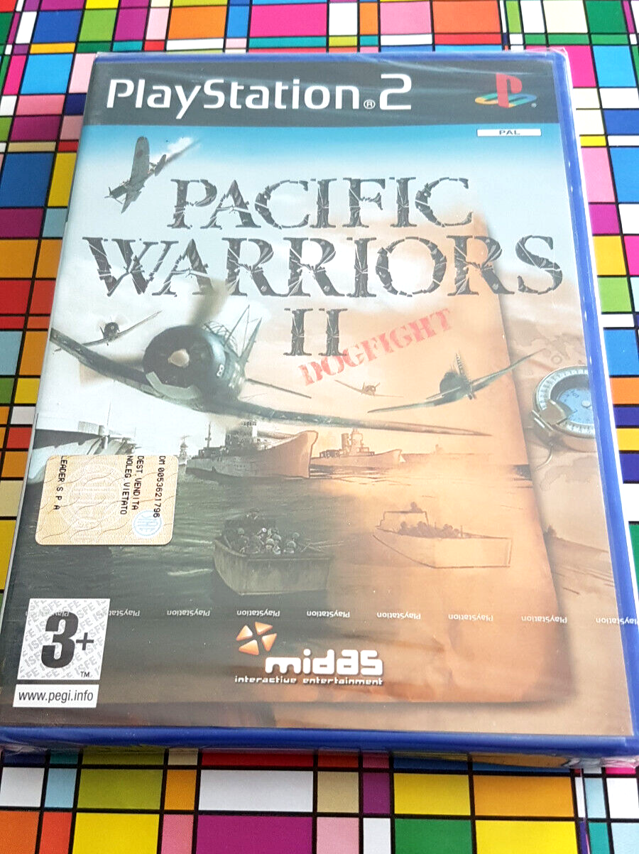 PACIFIC WARRIORS 2 DOGFIGHT GIOCO SONY PLAYSTATION PS2 🔥 PAL ITA 🇮🇹 NUOVO