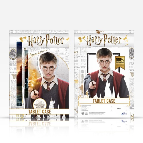 OFFICIAL HARRY POTTER CHAMBER OF SECRETS III LEATHER BOOK CASE FOR APPLE iPAD - Picture 6 of 9