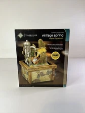 Tradewinds Battery Operated Vintage Spring Water Fountain Soothing Sound