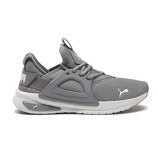 PUMA Softride Enzo Evo Better Remix Logo Lace Up Womens Grey Sneakers Casual Sh
