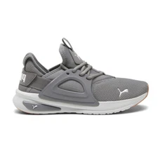 PUMA Softride Enzo Evo Better Remix Logo Lace Up  Womens Grey Sneakers Casual Sh