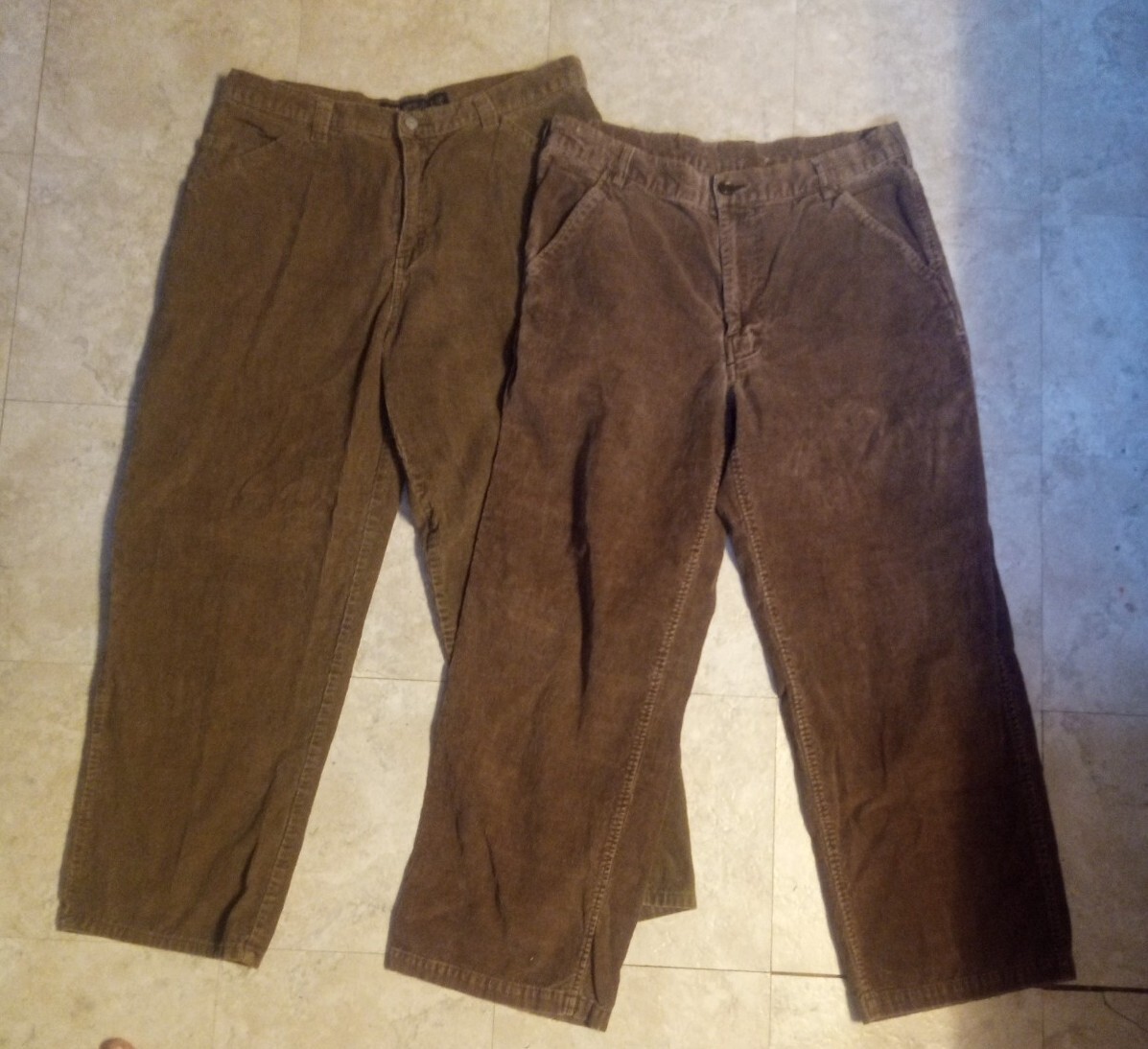 カーゴパンツ AFTER PRAY Corduroy Carpenter Pants Mocha AF24FWBTLP1CTX001C Lot 2 Corduroy Carpenter Pants Brown Faded Glory /Target