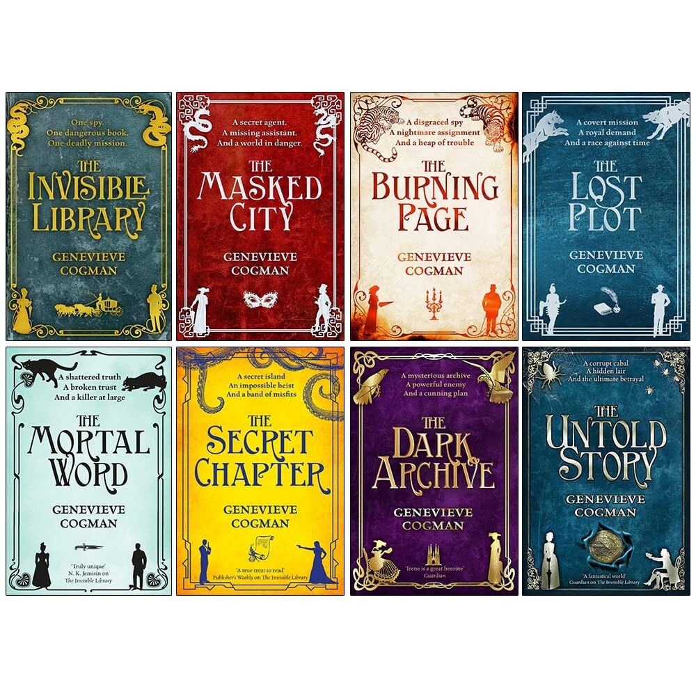 The Invisible Library Series 8 Books Collection Set by Genevieve Cogman NEW - Image 5