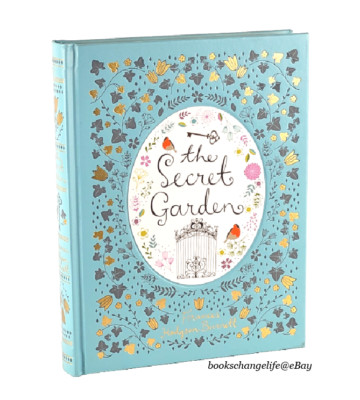 THE SECRET GARDEN by Frances Hodgson Burnett Leather Bound Illustrated Classic