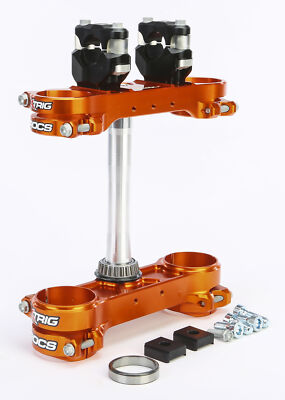 XTRIG 2015-2016 KTM 250 SX-F Factory Edition ROCS CLAMP SET 22MM KTM ORANGE # XT