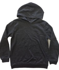 Highland Grey Hoodie w/Front Pocket Boy Size 10/12