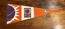 Rare Vintage Early Phoenix Suns NBA Basketball Full Size Felt Pennant Banner