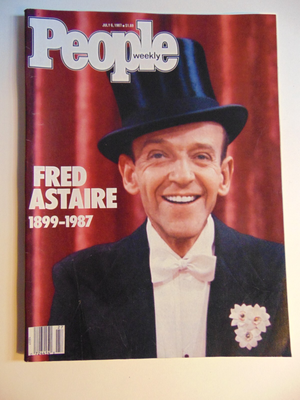 PEOPLE WEEKLY July 1987-FRED ASTAIRE