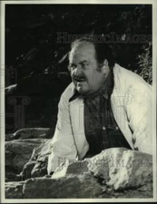 1973 Press Photo William Conrad stars in CBS's "Cannon" - hcp41183