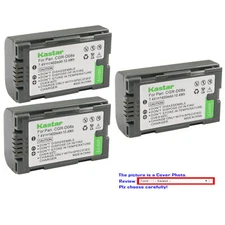 Kastar Replacement Battery Pack for Panasonic CGR-D08 CGR-D08A/1B CGR-D08R D08