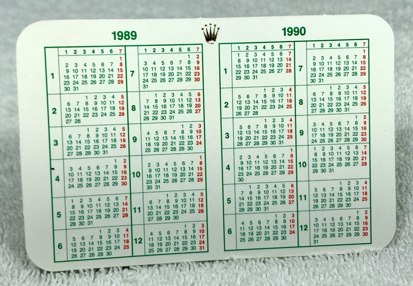 1989-1990 Rolex Calendar Submariner GMT Explorer Daytona Zenith 16520 16528 OEM Catalog