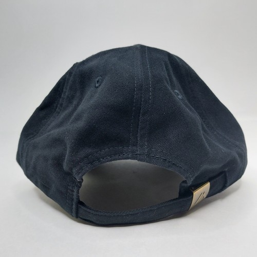 Aldermans Black Fabric Adjustable Strap Baseball Cap Lennon Michigan - Picture 3 of 6