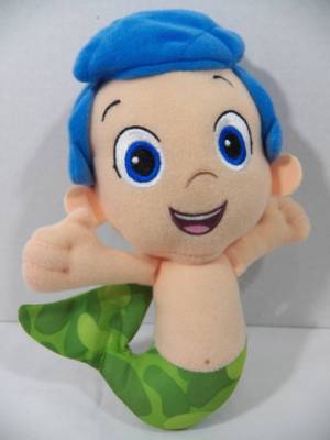 ~Fisher Price~ Nick Jr. Bubble Guppies GIL 7'' Plush Stuffed Mermaid Toy