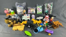 Mixed Lot of 23 Burger King Kids Club Toys Scooby Doo Cubix Cat Dog and More