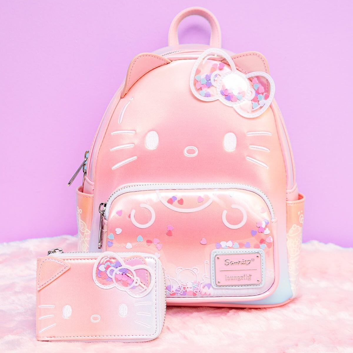 Loungefly Sanrio Hello Kitty 50th Anniversary Confetti Mini  display picture 3