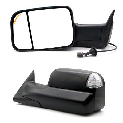 Purchase Passenger Side Replacement Manual Chrome Mirror 94-97 Dodge Ram 1500 2500 3500 In - Foto 2