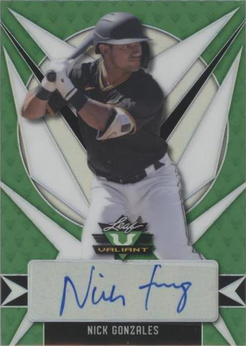 2021 Leaf Valiant - Nick Gonzales #BA-NG2 - 1 of 1