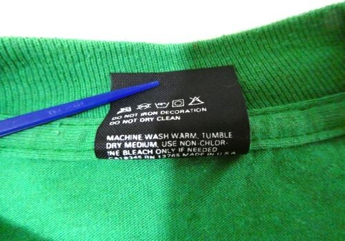Screen Stars Best Green Large Single Stitch T-Shirt I'm Gonna Miss Her! 50 50 - Picture 9 of 9
