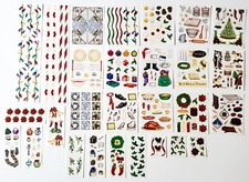 Creative Memories Sticker Sheets Christmas Baking Winter Lot of 28 Unused