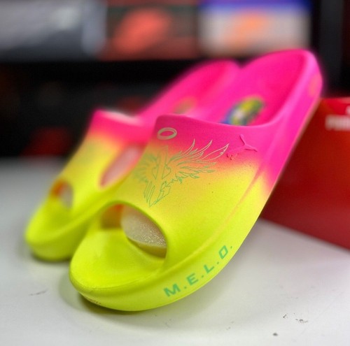 Puma x Melo Ball x Rick and Morty Shibui Cat MB.02 Slides Men's Sizes 394167-01 | eBay