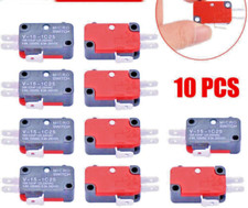 10 PCS Micro Limit Switch V-15-1C25 SPDT Momentary Snap Button AC 250V 15A