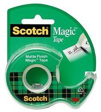 Scotch  Magic Tape 122, 3/4 in x 650 in 19 mm x 16,5 m 