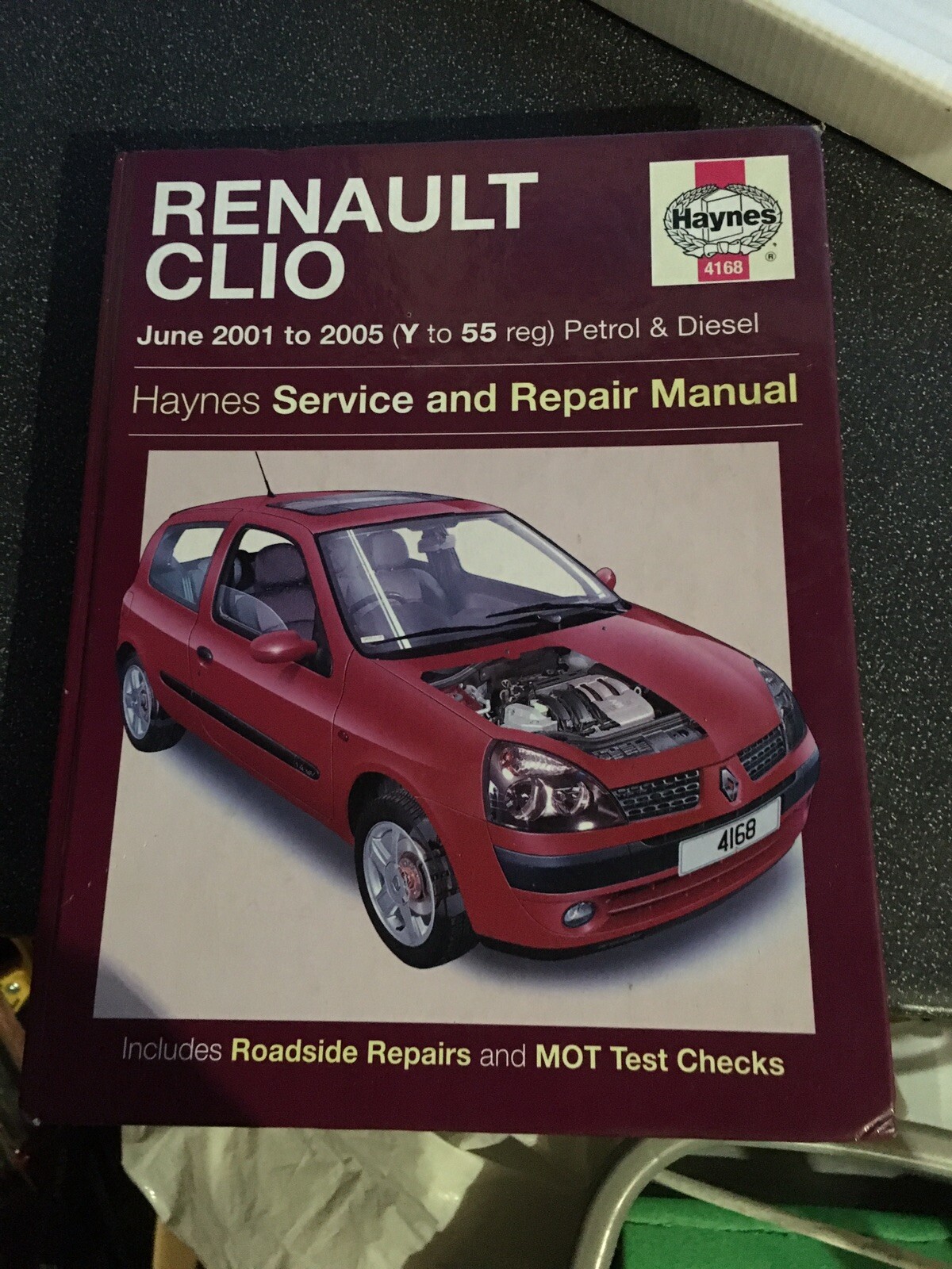 Haynes Manual 4168 Renault CLIO (june 2001 to 2005) Petrol and Diesel for  sale online | eBay